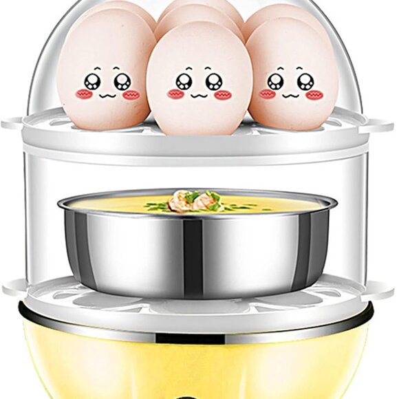 Rapid Electric Egg Cooker 14 Egg Capacity with Measuring Cup(1 Pack) - Picture 9 of 16